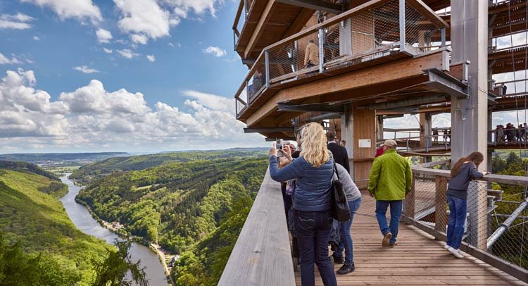 Baumwipfelpfad Saarschleife 3 Baumwipfelpfad Saarschleife