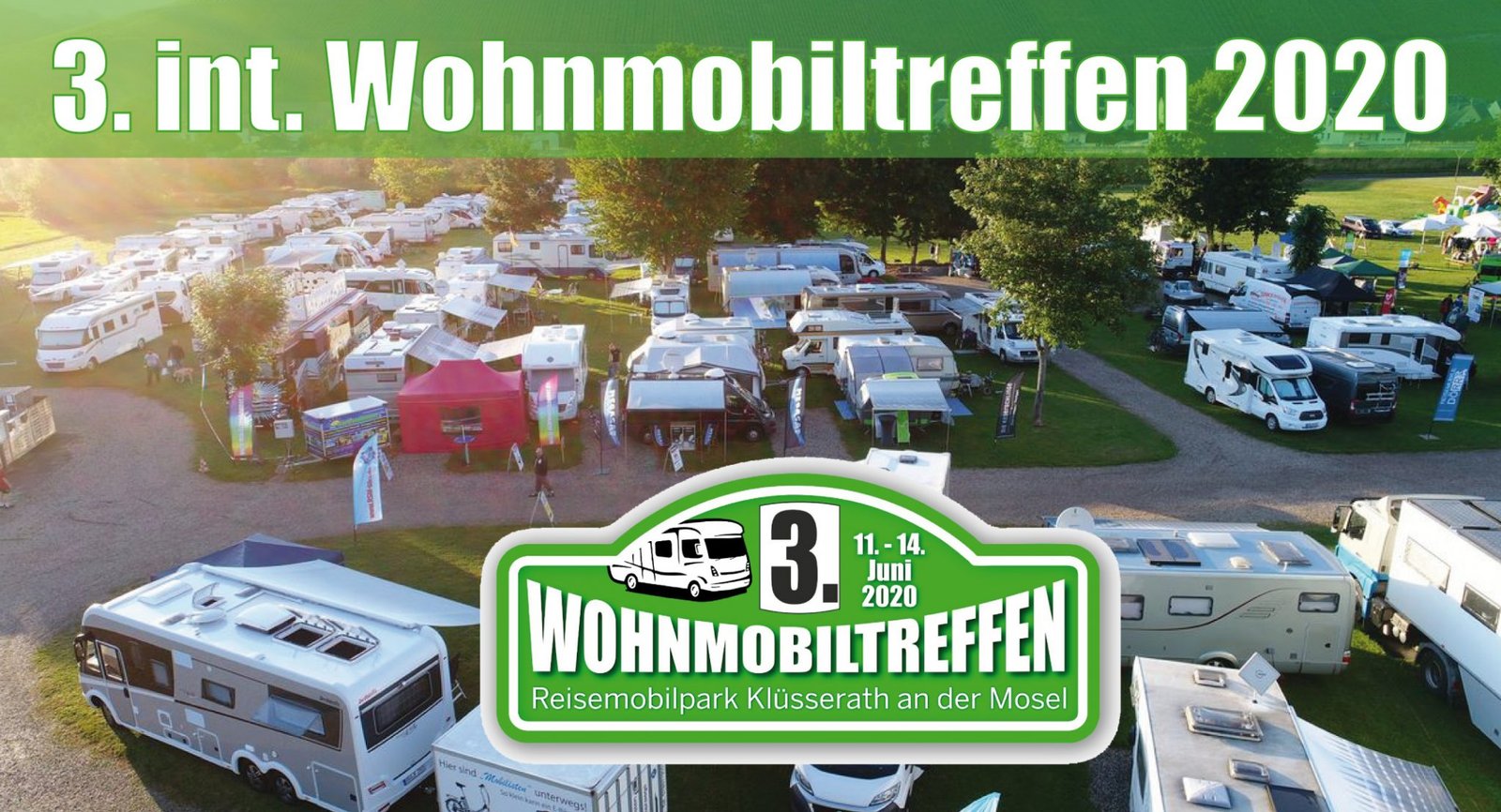 3. Int. Wohnmobiltreffen 2020 an der Mosel