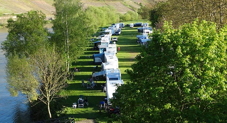 80 TOP Campingplätze und Stellplätze an der Mosel